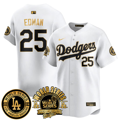LAD World Series 2024 Jersey - All Stitched-DTD