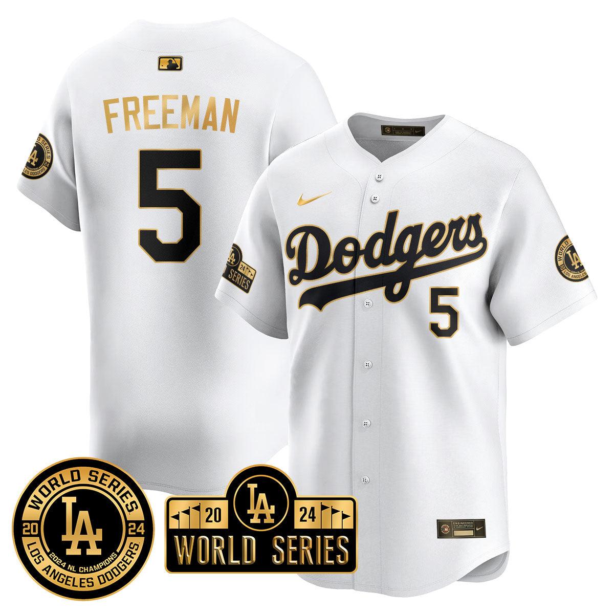 LAD World Series 2024 Jersey - All Stitched-DTD