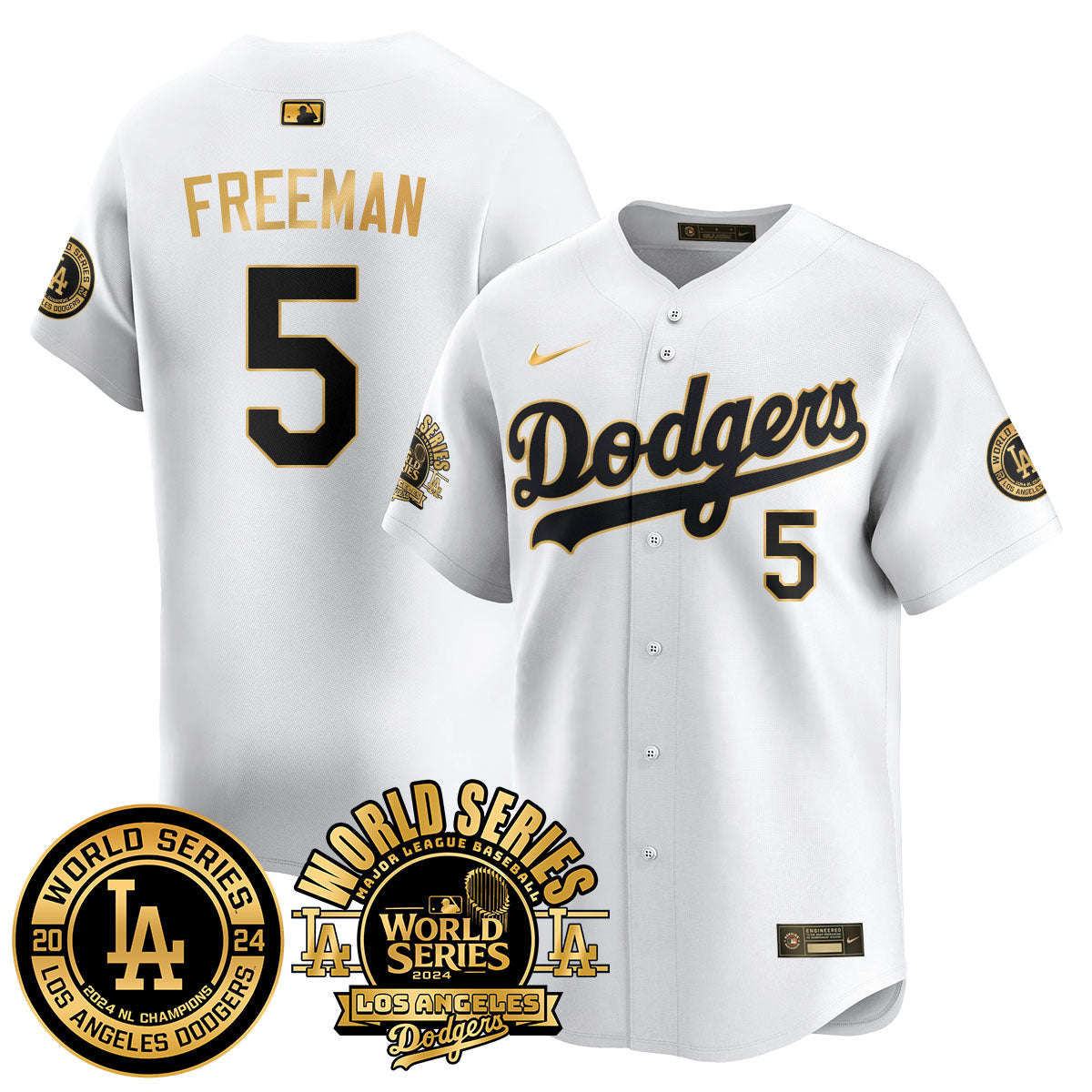 LAD World Series 2024 Jersey - All Stitched-DTD