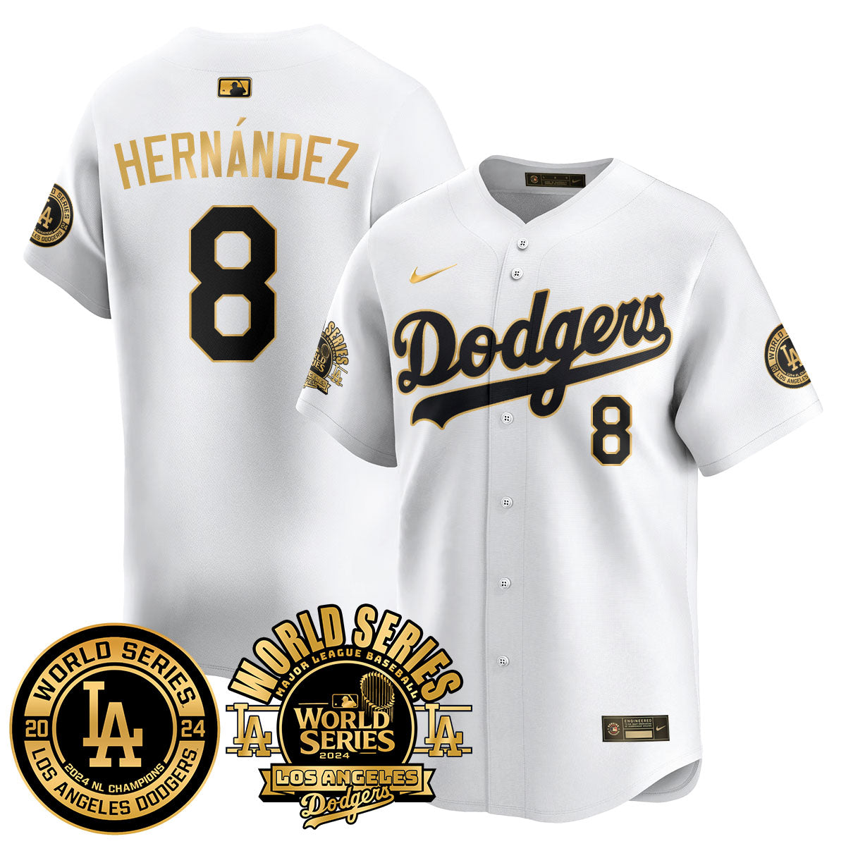 LAD World Series 2024 Jersey - All Stitched-DTD