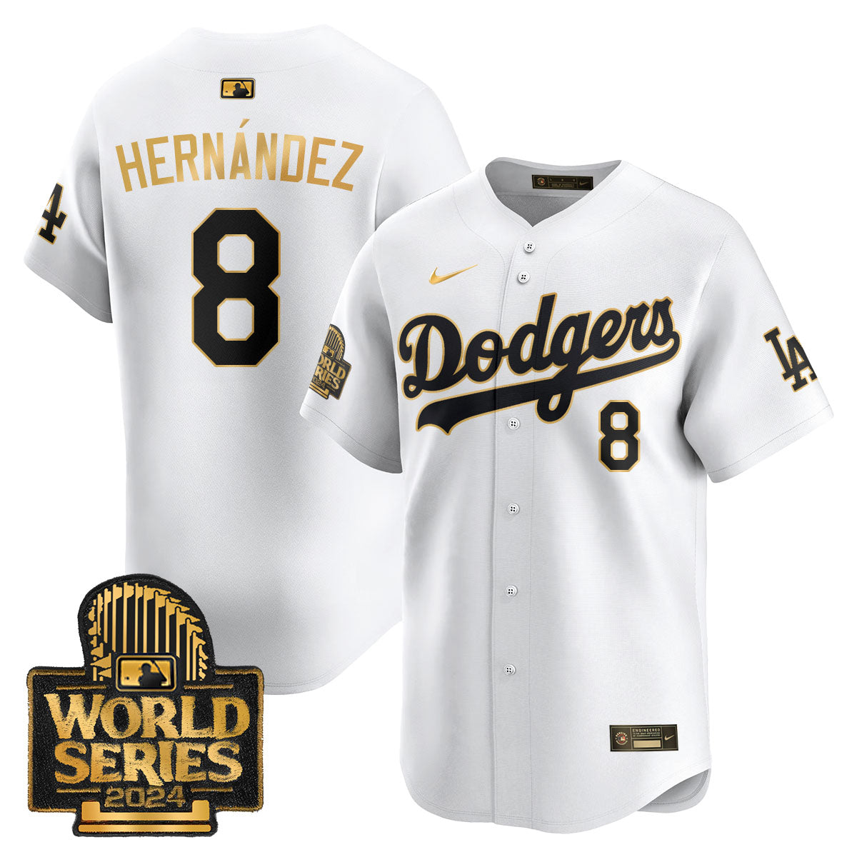 LAD World Series 2024 Jersey - All Stitched-DTD