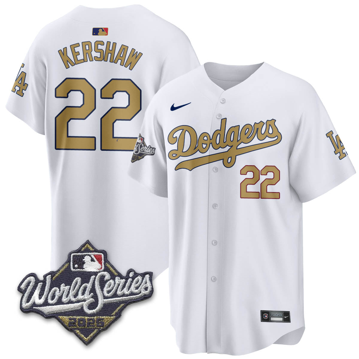 LAD 2025 World Series Jersey - All Stitched-DTD
