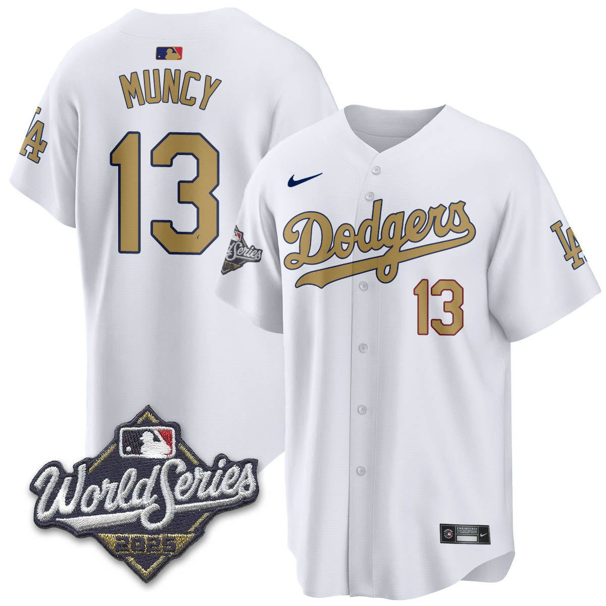 LAD 2025 World Series Jersey - All Stitched-DTD
