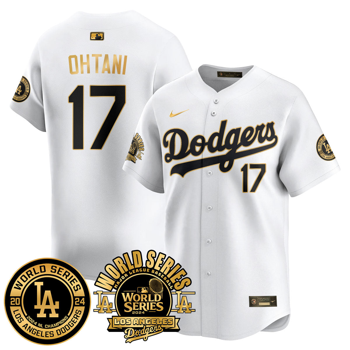 LAD World Series 2024 Jersey - All Stitched-DTD