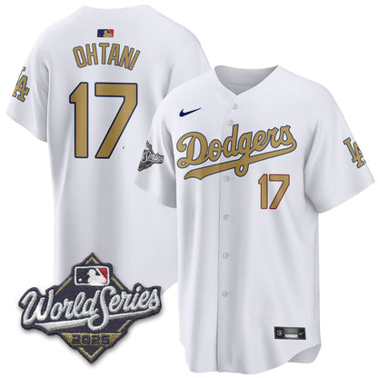LAD 2025 World Series Jersey - All Stitched-DTD