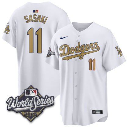 LAD 2025 World Series Jersey - All Stitched-DTD