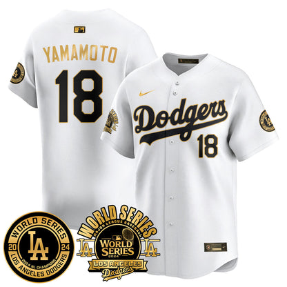 LAD World Series 2024 Jersey - All Stitched-DTD