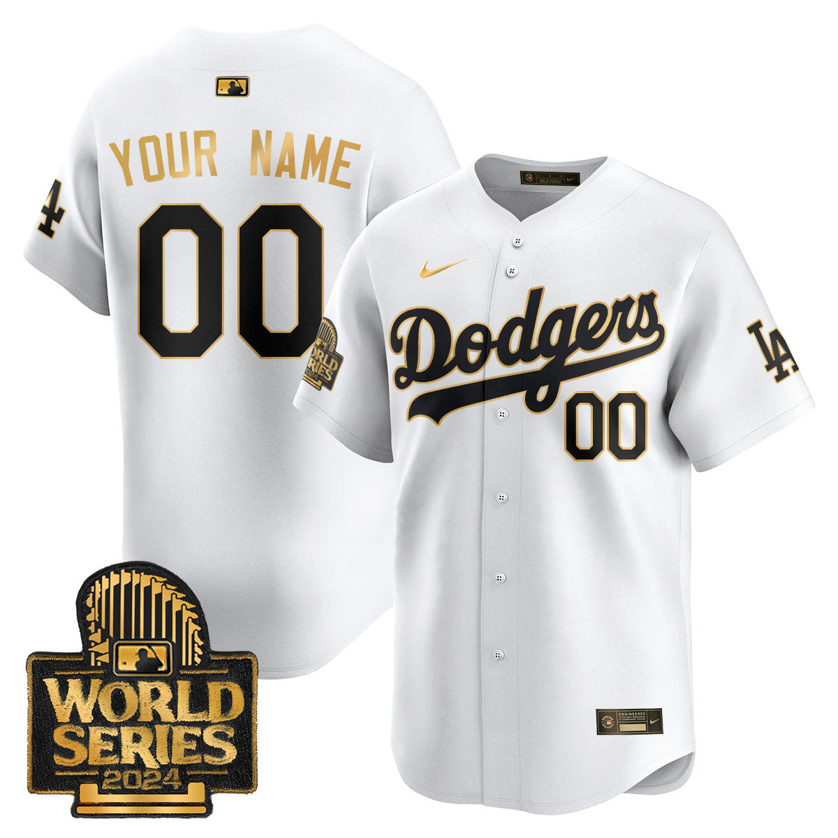 LAD World Series 2024 Custom Jersey - All Stitched-DTD