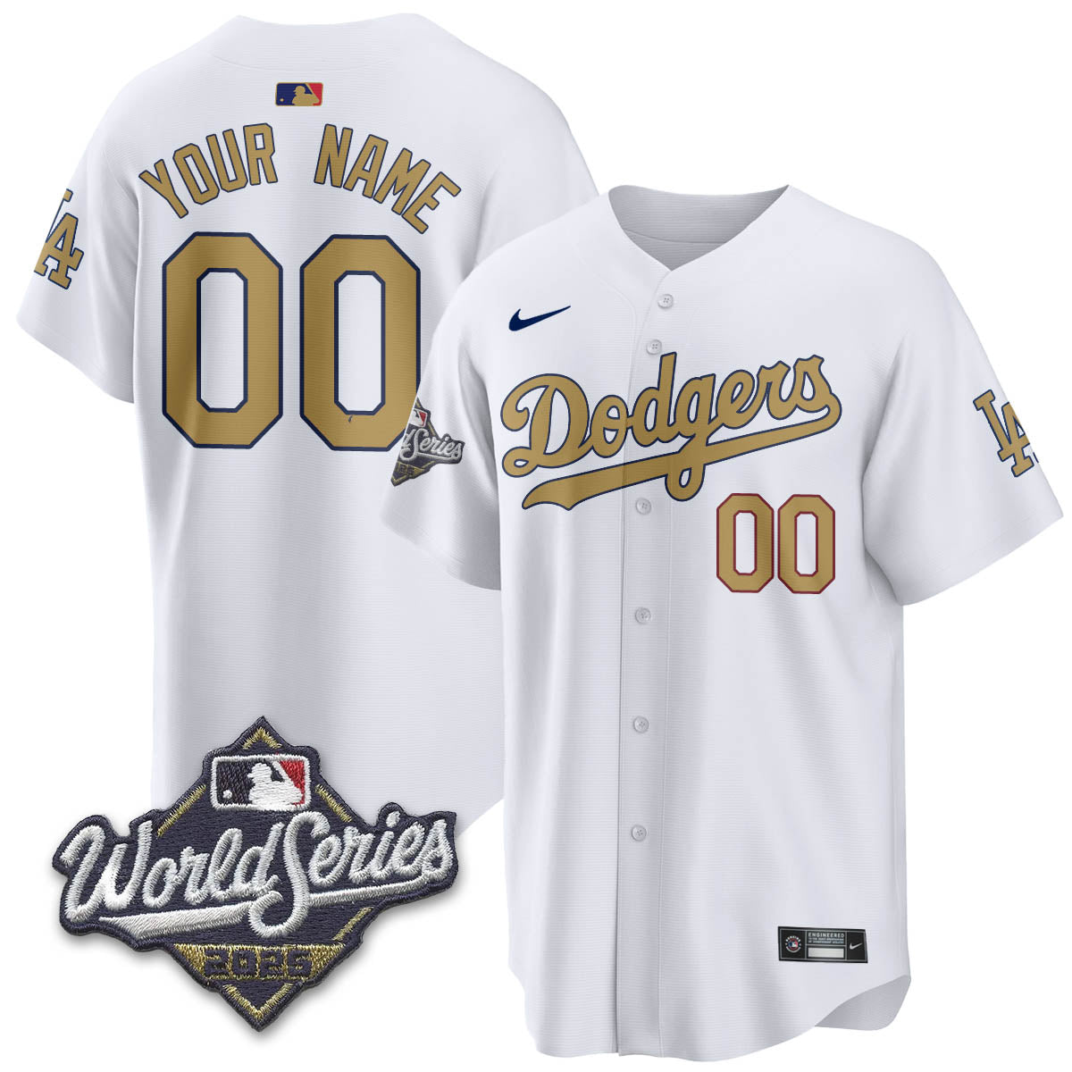 Custom LAD 2025 World Series Jersey - All Stitched-DTD