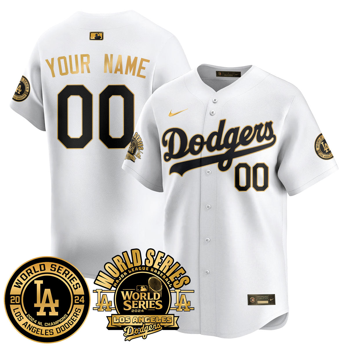 LAD World Series 2024 Custom Jersey - All Stitched-DTD
