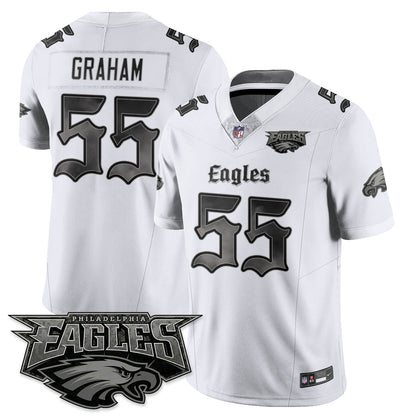 PHI 'Dark Gothic Philly' Vapor Limited Jersey - All Stitched-DTD
