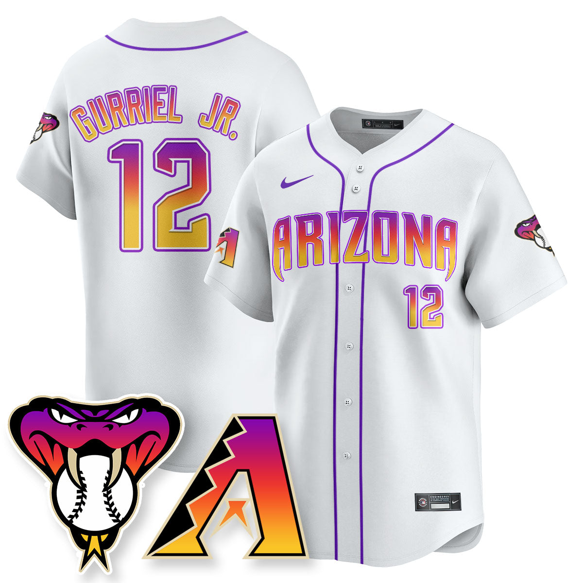 ARI 2025 City Connect Concept Jersey - All Stitched-DTD