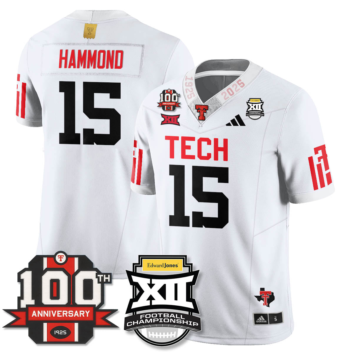 TTRR Football Vapor Limited Jersey - Edward Jones Champions - All Stitched-DTD