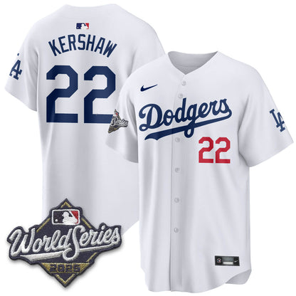 LAD 2025 World Series Jersey - All Stitched-DTD