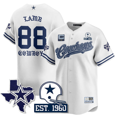 DAL Born x Raised Baseball Jersey - All Stitched-DTD