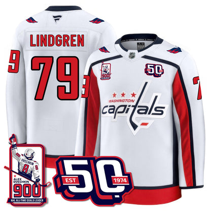 WSH 2025 Premium Jersey - 900 GOALS -  All Stitched-DTD