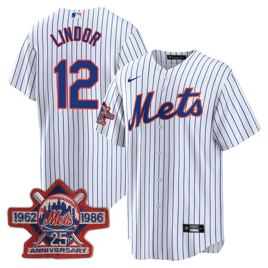 NYM Limited Jersey - 1986 Patch - All Stitched-DTD