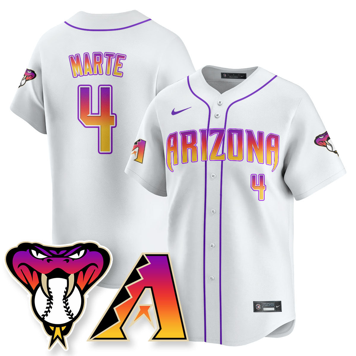 ARI 2025 City Connect Concept Jersey - All Stitched-DTD