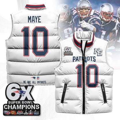 NE 6-Time Champions Unisex Puffer Vest-DTD