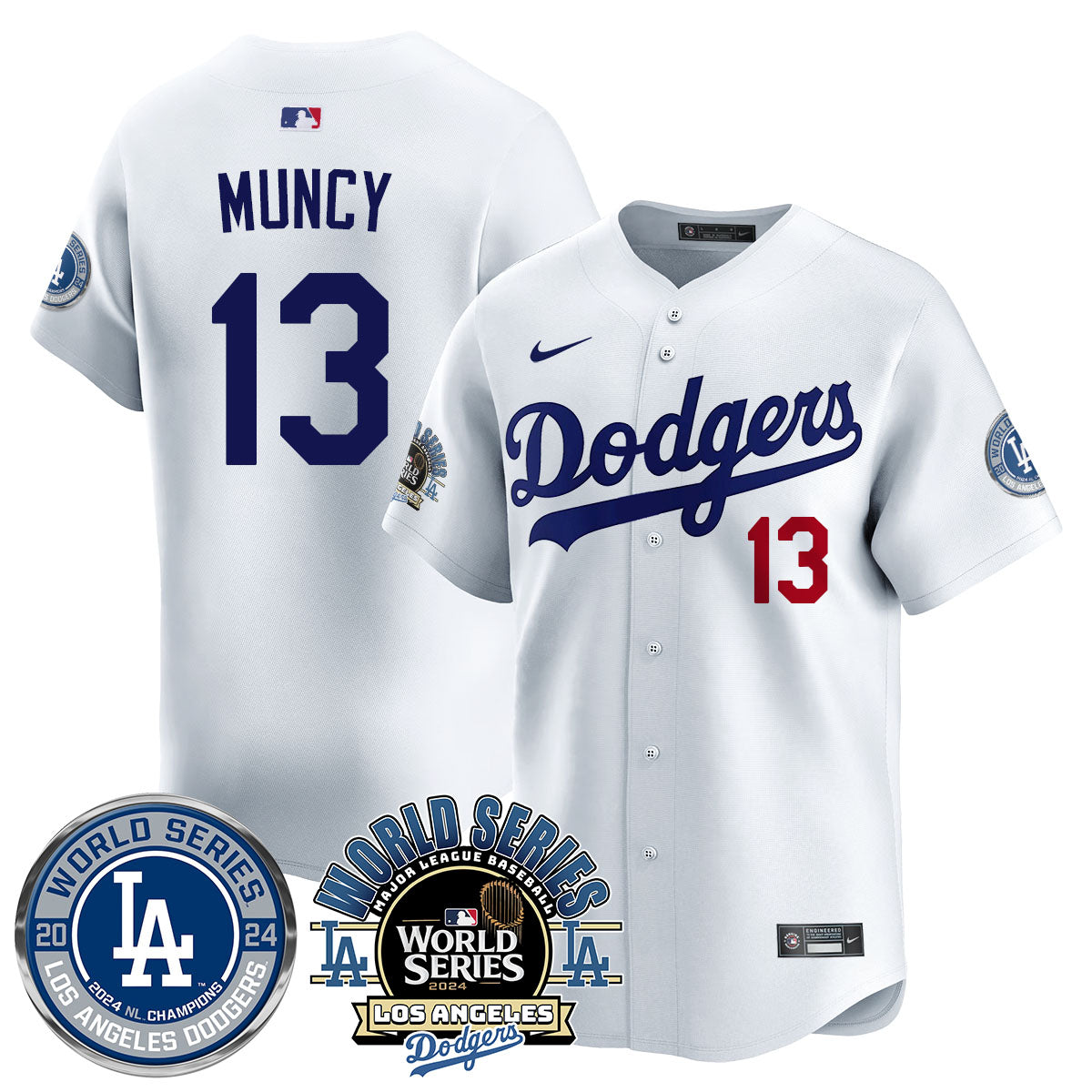 LAD World Series 2024 Jersey - All Stitched-DTD