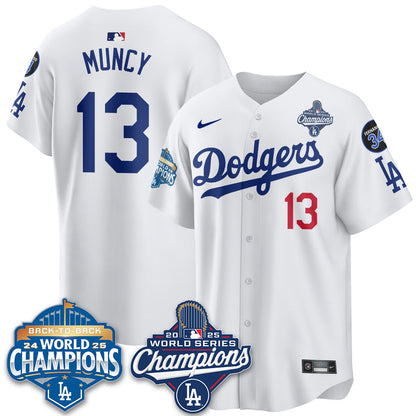 LAD 2025 World Series Champions Jersey - All Stitched-DTD