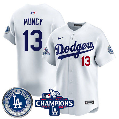 LAD World Series NL Champions Jersey - All Stitched-DTD