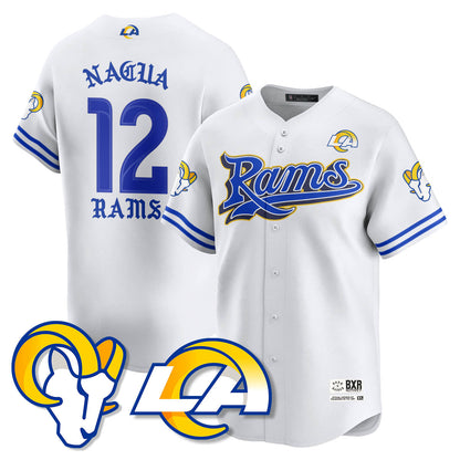 LAR Born x Raised Baseball Jersey - All Stitched-DTD