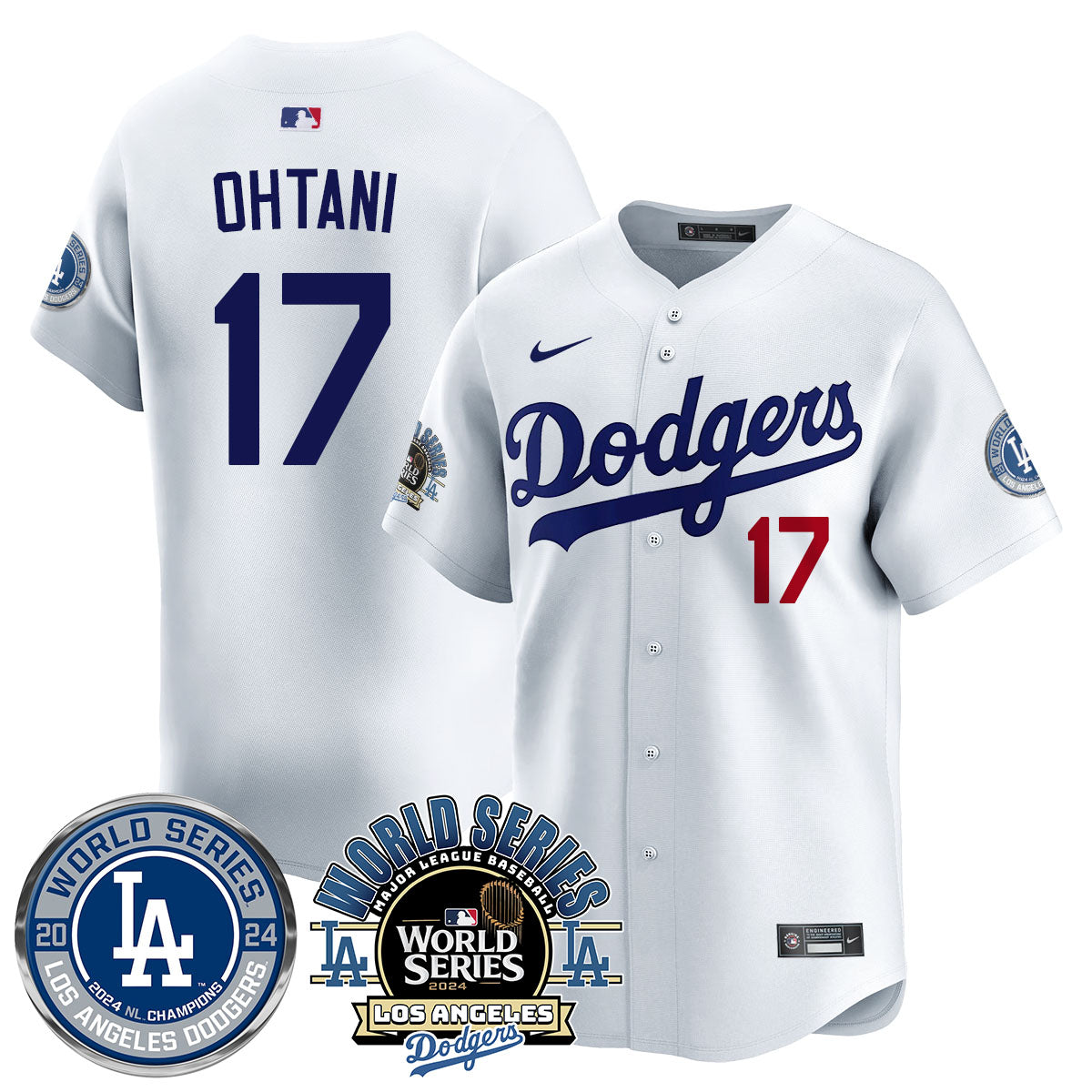 LAD World Series 2024 Jersey - All Stitched-DTD