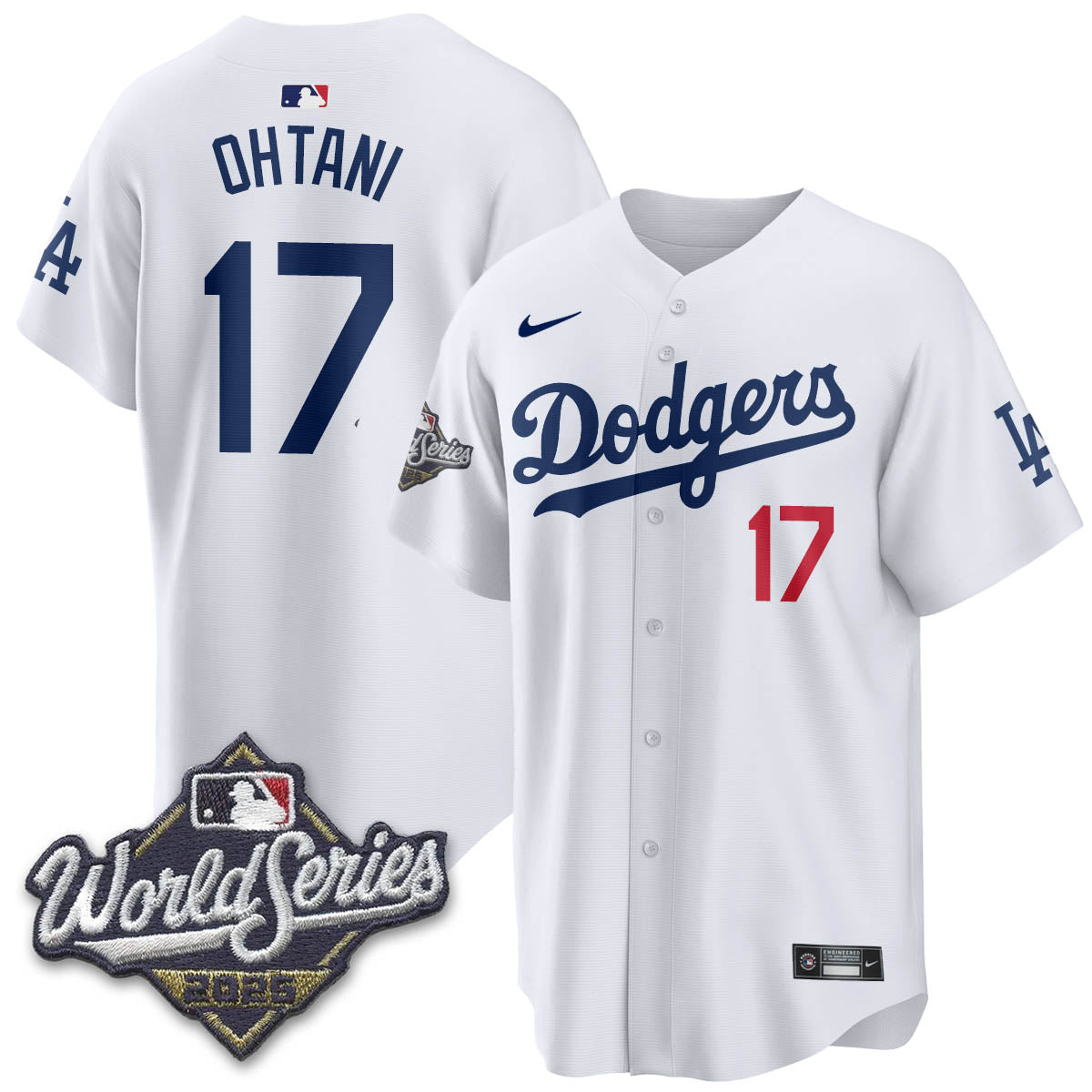LAD 2025 World Series Jersey - All Stitched-DTD