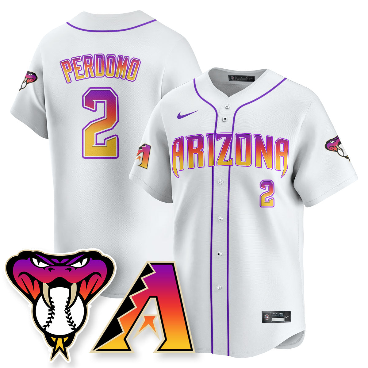 ARI 2025 City Connect Concept Jersey - All Stitched-DTD
