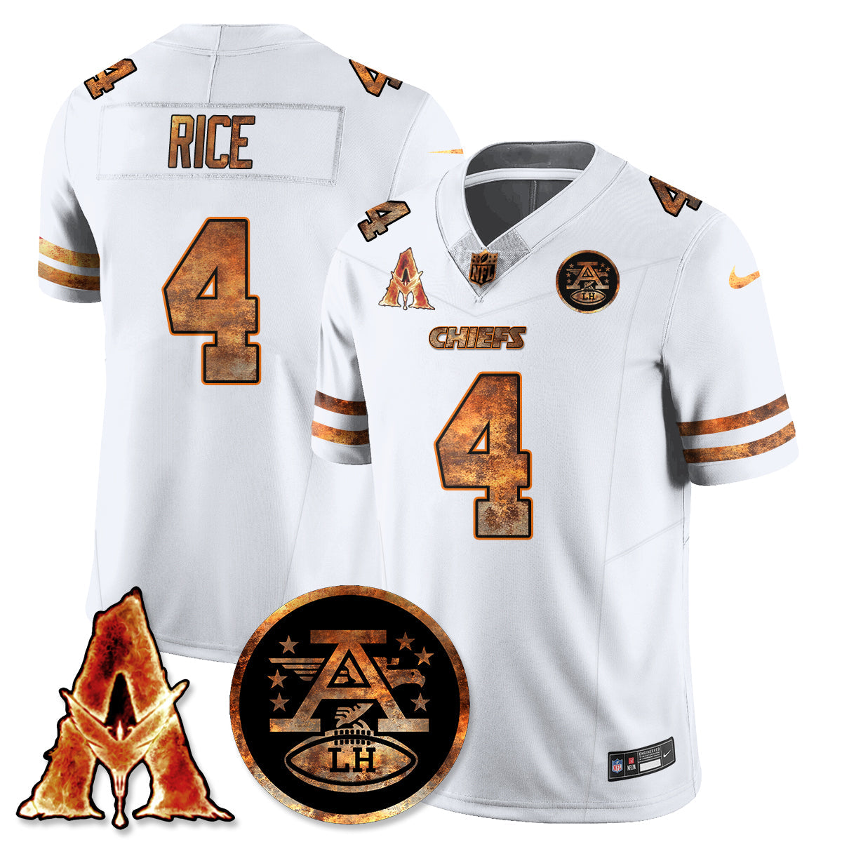 KC x Avatar 3 Fire and Ash Jersey V2 - Stitched-DTD