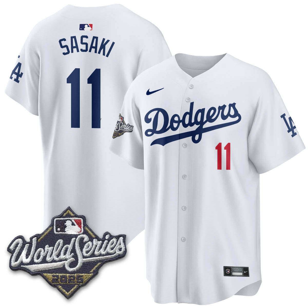 LAD 2025 World Series Jersey - All Stitched-DTD