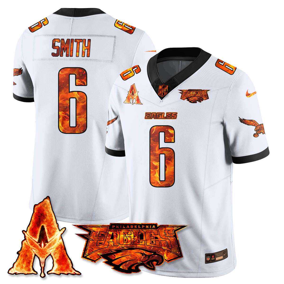 PHI x Avatar 3 Fire and Ash Jersey - Stitched-DTD