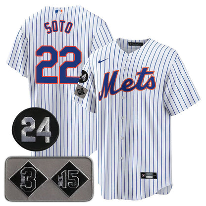 NYM Limited Jersey - 2024 Patch - All Stitched-DTD