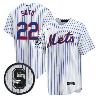 NYM Limited Jersey - 1992 Patch - All Stitched-DTD