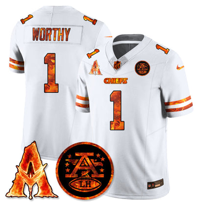 KC x Avatar 3 Fire and Ash Jersey - Stitched-DTD