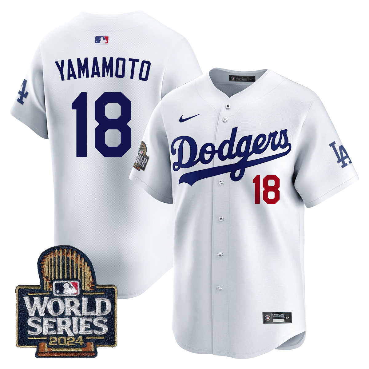 LAD World Series 2024 Jersey - All Stitched-DTD