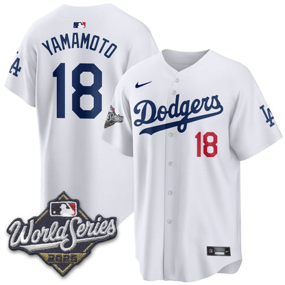 LAD 2025 World Series Jersey - All Stitched-DTD