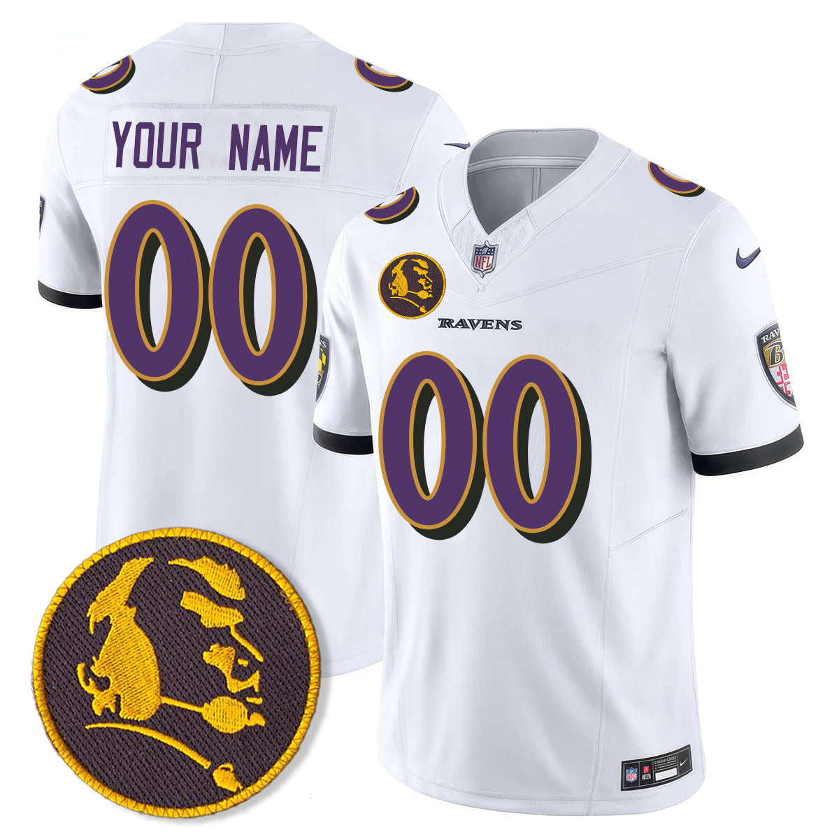BAL Vapor Limited Jersey - John Madden Patch - All Stitched-DTD