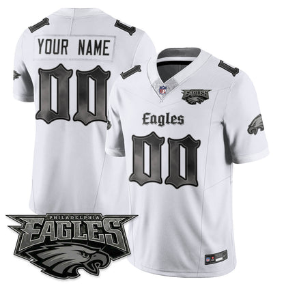 PHI 'Dark Gothic Philly' Vapor Limited Jersey - All Stitched-DTD