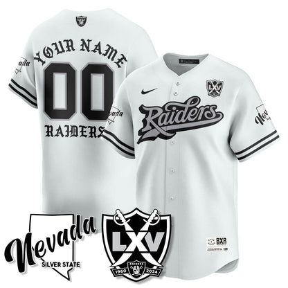 Custom LVR Born x Raised Baseball Jersey - All Stitched-DTD
