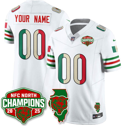 CHI Mexico NFC North Division Champions Vapor Limited Jersey - All Stitched-DTD