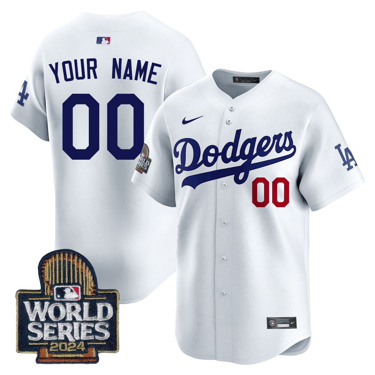 LAD World Series 2024 Custom Jersey - All Stitched-DTD