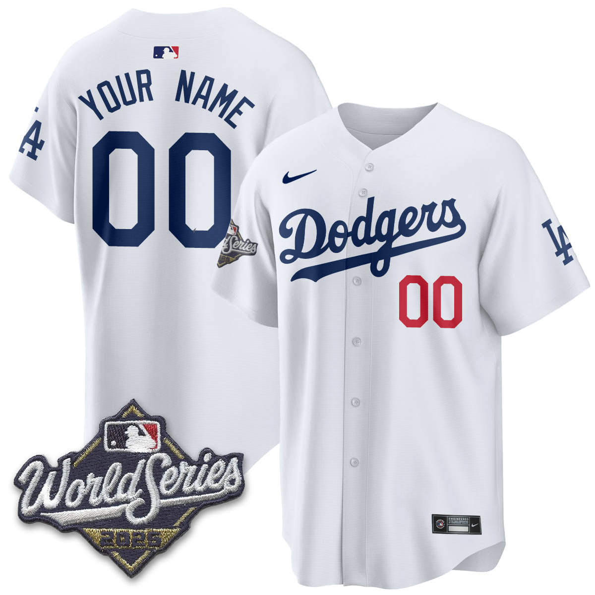 Custom LAD 2025 World Series Jersey - All Stitched-DTD