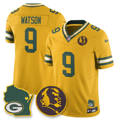 GB Vapor Limited Jersey - John Madden Patch - All Stitched-DTD