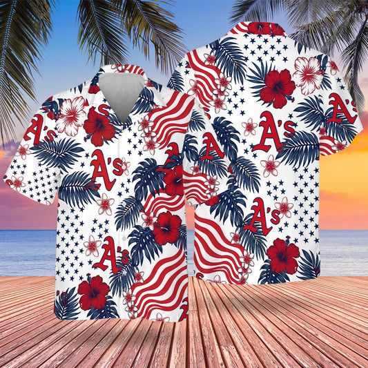 OAK Special Semiquincentennial Hawaiian Design Button Shirt V4-DTD