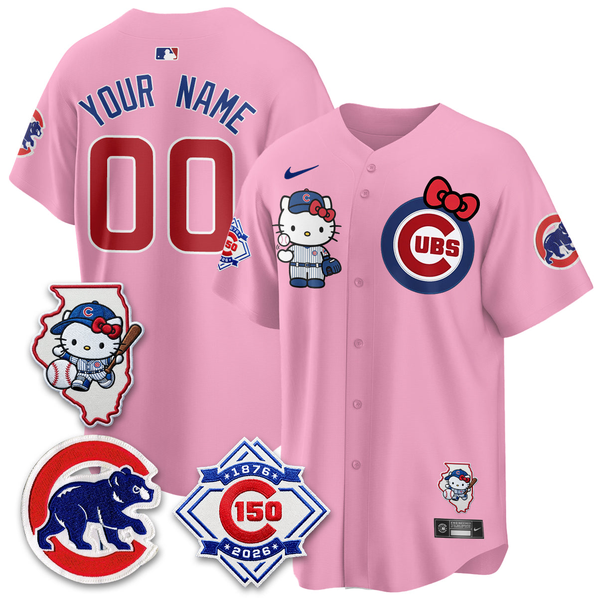 CHC x Meow KT Vapor Premier Limited Custom Jersey - All Stitched V2-DTD