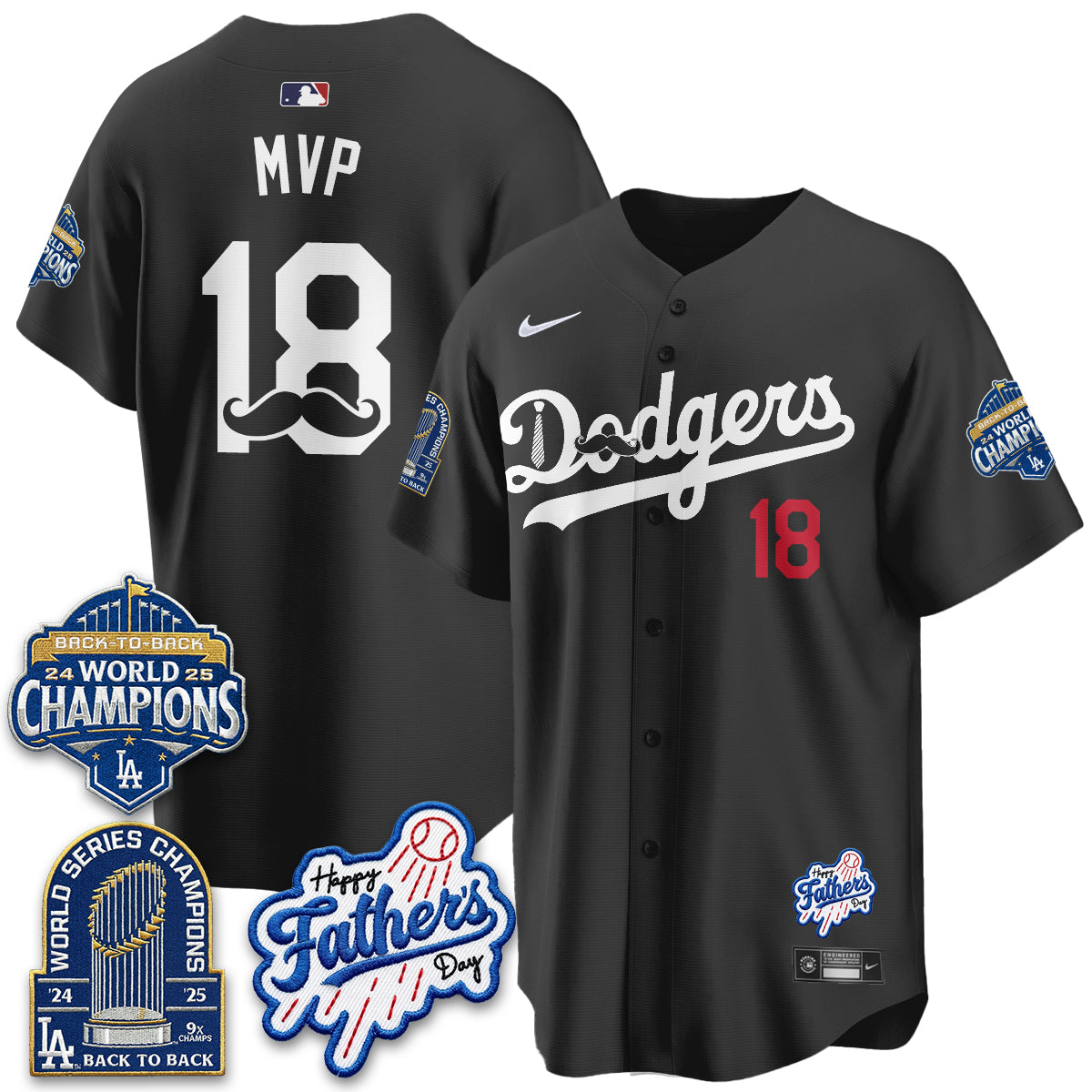 LAD Happy Father's Day 2026 Jersey - Stitched-DTD