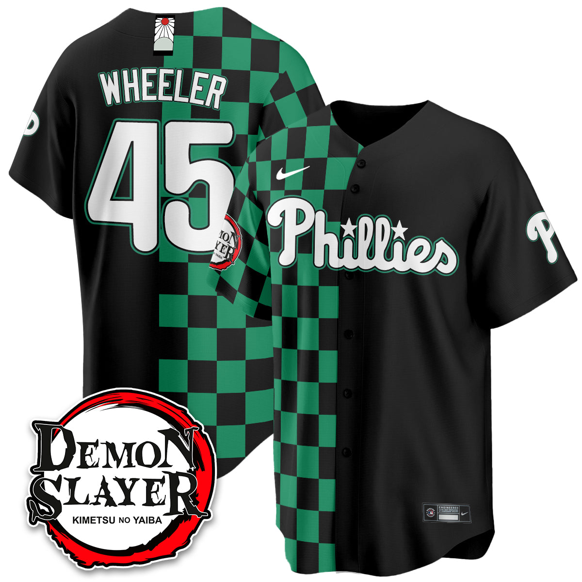 PHI Demon Slayer Vapor Limited Jersey - Stitched-DTD