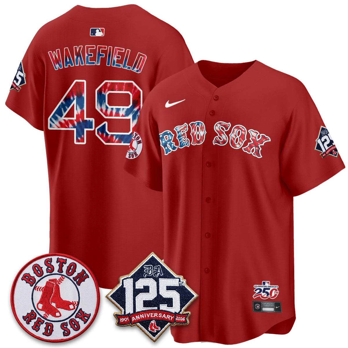BOS Americana 2026 Vapor Limited Jersey - Stitched-DTD